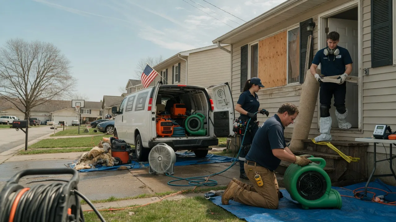 Water Damage Restoration in Crouse, NC near me